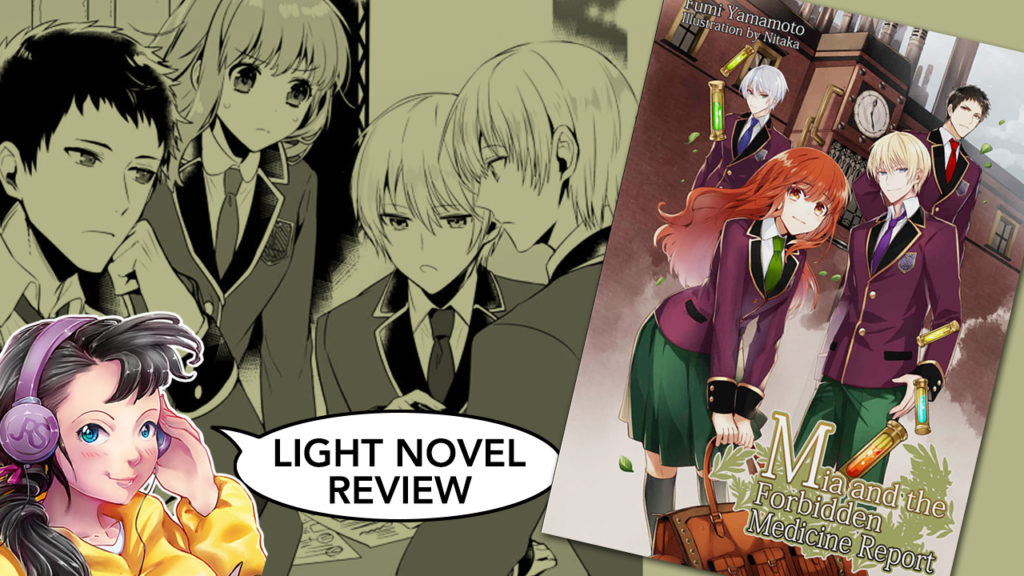 mia and the forbidden medicine report light novel review